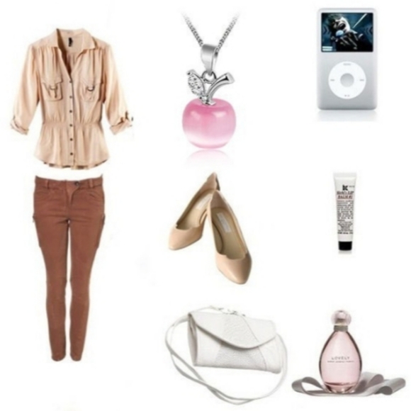 🎀925 Pink Opal Apple Pendant - Picture 5 of 6